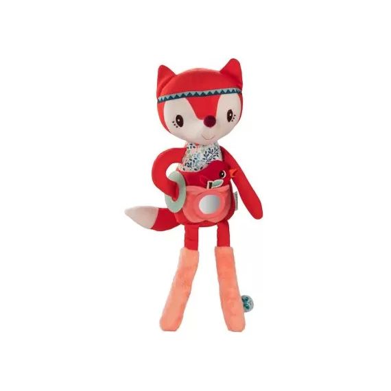 Peluche câline d&rsquo;activités Alice (40 cm)