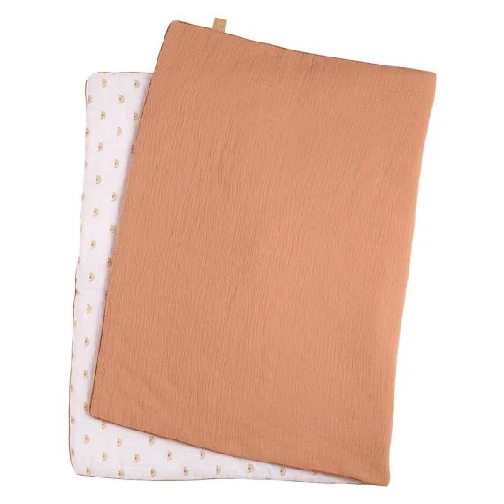 Couvre Lit Bébé En Coton Blanc