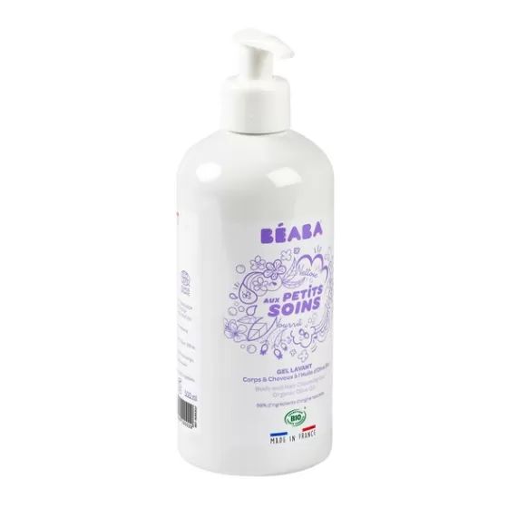 Gel Douche Béaba Huile d&rsquo;Olive Bio