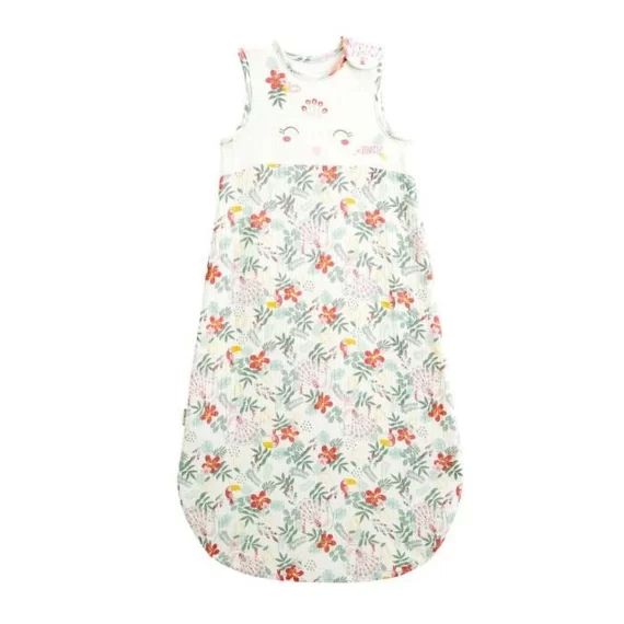 Gigoteuse d&rsquo;été en gaze de coton – Pretty Jungle vert