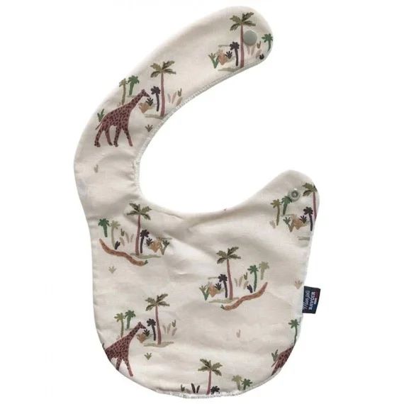 Bavoir nourrisson – Jungle beige