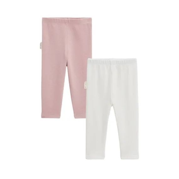 Lot De 2 Leggings Bébé Hadi Blanc