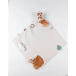 Couverture D’activités Babou En Mousseline Beige