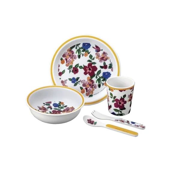 Coffret repas Le Petit Lucas Du Tertre Hibiscus (5 pièces)