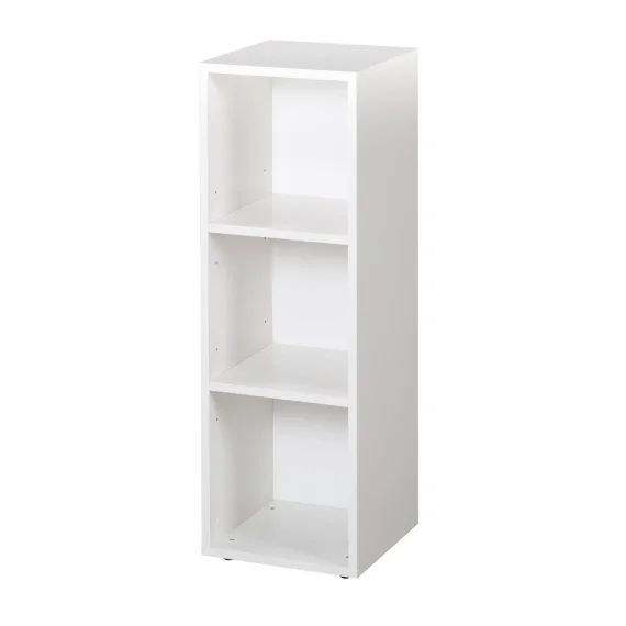 Meuble À 3 Cases – Étagère Pour Commode À Langer Blanc