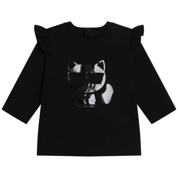 Ensemble T-shirt et legging Fille Noir