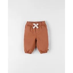 Pantalon En Twill Marron