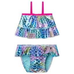 Maillot de bain sirène Fille Bleu