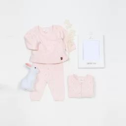Ensemble brassière et pantalon Fille Rose