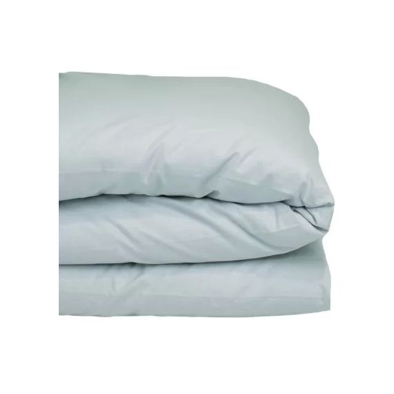 Housse de couette bébé en coton bio Gris perle (100 x 140 cm)