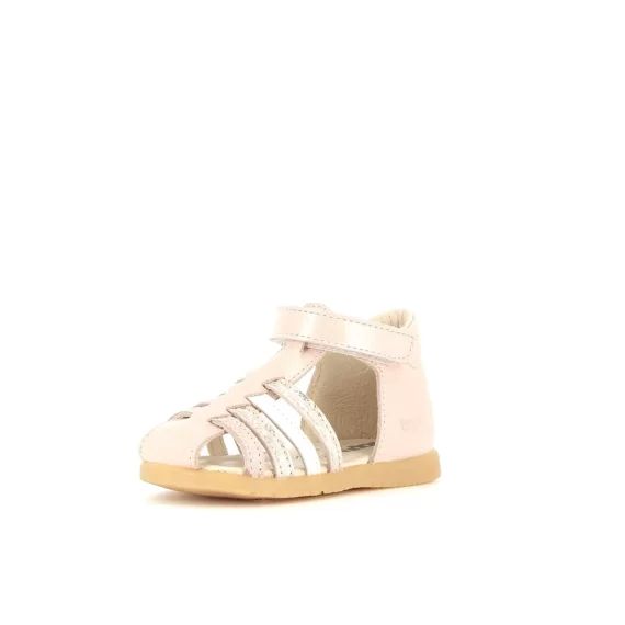 Sandale Cuir Bébé Fille Rose Bopy®