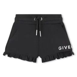 Short en molleton Fille Noir