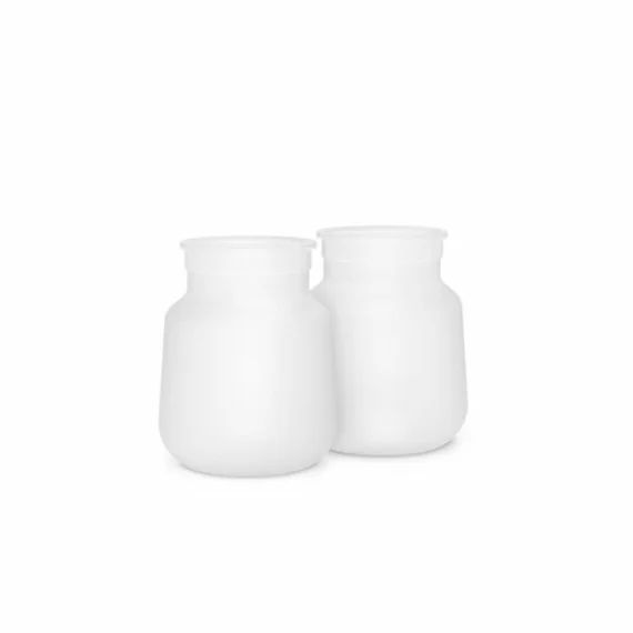 Poche De Rechange Biberon Anti-colique 180 Ml Zero.zero Blanc