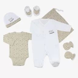 Trousseau de naissance – TROIS KILOS SEPT blanc