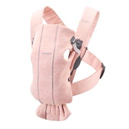 Porte-bébé Mini – Rose clair / Jersey 3D