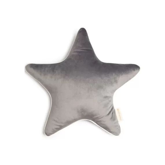 Coussin étoile Aristote Slate Grey (40 cm)