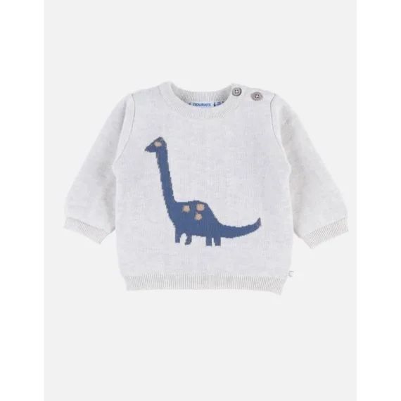 Pull En Tricot Beige