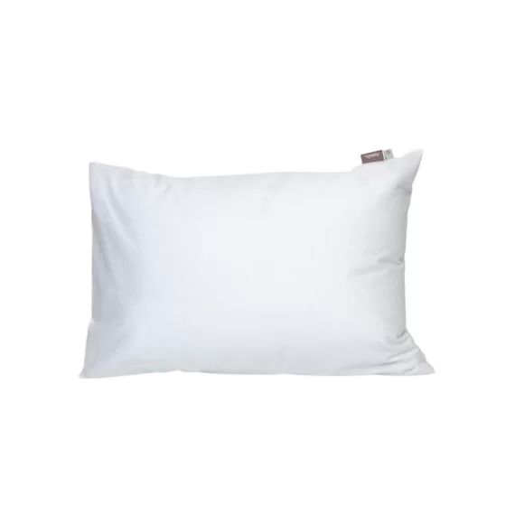 Taie d&rsquo;oreiller en coton bio blanche (40 x 60 cm)