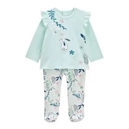 Pyjama Bébé 2 Pièces Dahlia Bleu