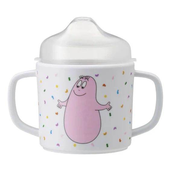 Tasse Deux Anses Avec Bec Amovible Barbapapa Blanc