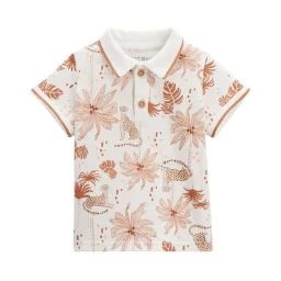 Polo Garçon Oasis Blanc