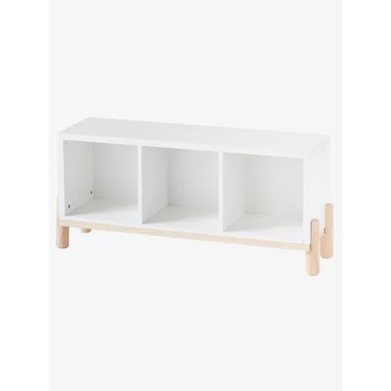 Meuble 3 cases blanc