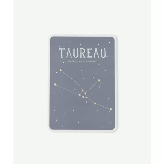 Carte poster zodiac taureau bébé –  – Soldes