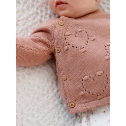 Pull brassière bébé naissance noisette