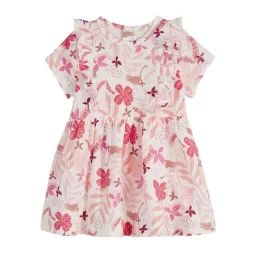 Robe Bébé Fille En Gaze De Coton Lipsi Rose