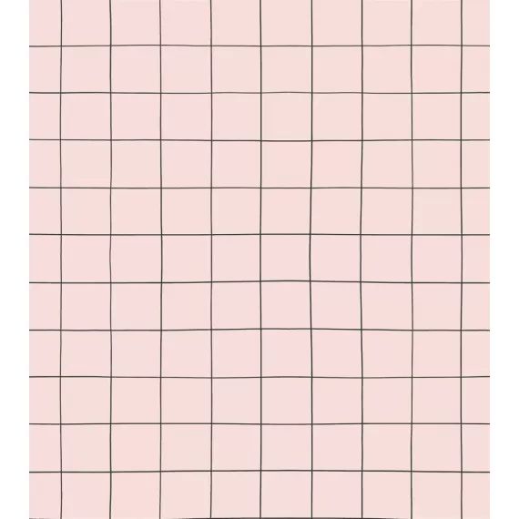 Papier peint Minima motif quadrillage (50cm x 10m)