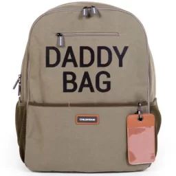 Sac à dos à langer papa Daddy Bag toile kaki