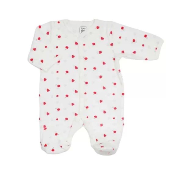 Pyjama naissance – TROIS KILOS SEPT blanc