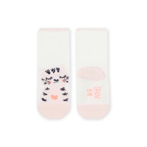 Chaussettes Écrues Bébé Fille