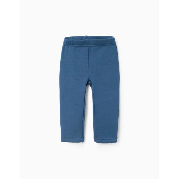 Pantalon Gratté Bleu Foncé