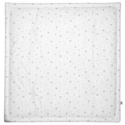 Tapis De Parc Tapis D’éveil Réversible Stella Stella, Imprimé Étoiles Blanc,