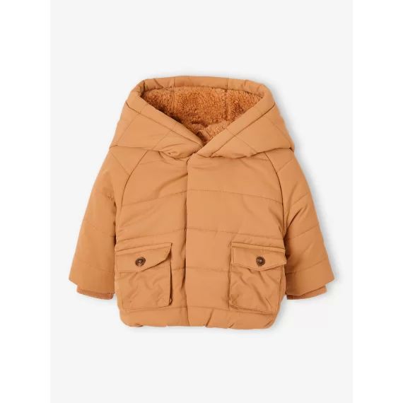 Doudoune bébé garçon noisette