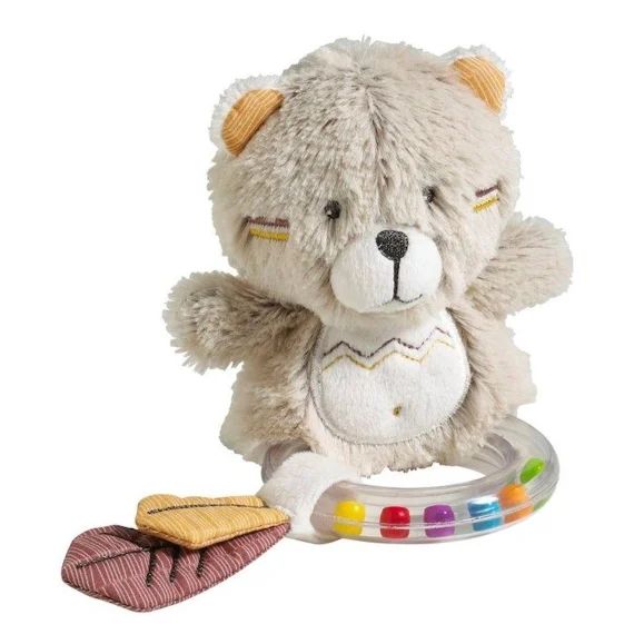 Hochet – Timouki – Ours En Velours Beige – Mixte – A Partir De 1 Mois Beige