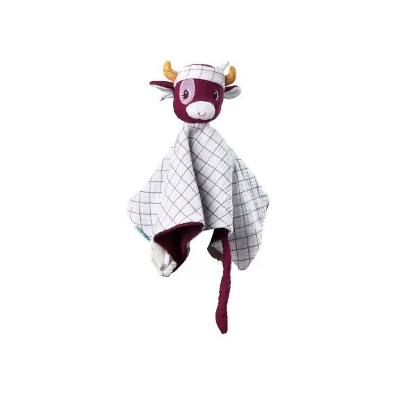 Doudou attache sucette Rosalie la vache