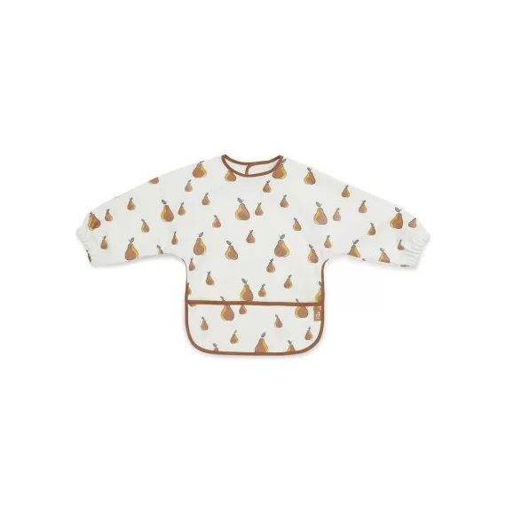 Bavoir manches longues waterproof Pear poire