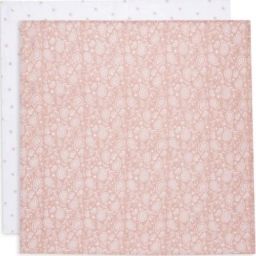 Lot de 2 langes en coton bio Paisley & Halo (70 x 70 cm)