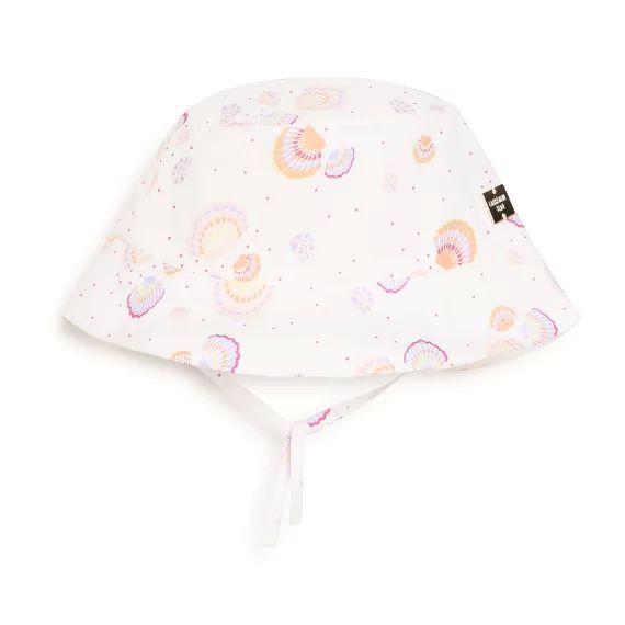 Chapeau en coton Fille Blanc