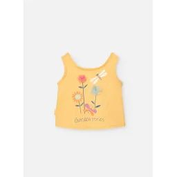 T-shirt Tricot Jaune