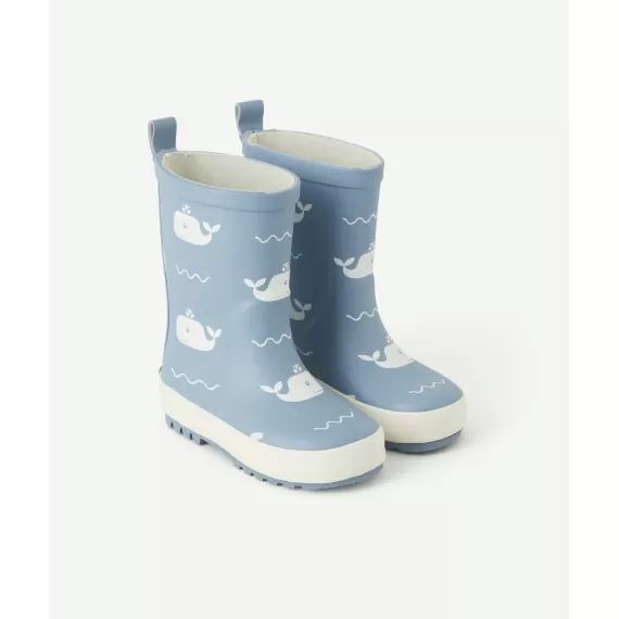 Bottes pluie baleine bleu –  – Soldes