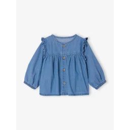 Chemise bébé en denim stone