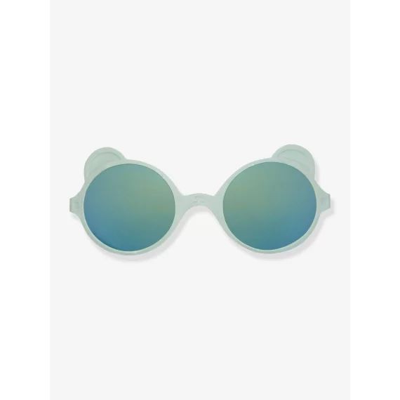 Lunettes Ourson 2-4 ans Ki ET LA vert clair uni avec decor