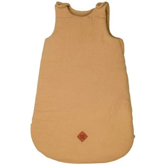 Sevira Kids – Gigoteuse sans manches en gaze de coton Jeanne – Terracotta – 0/6 mois blanc