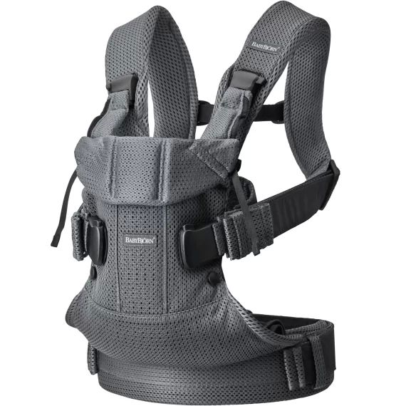 Porte-bébé One Air – Anthracite / Mesh 3D