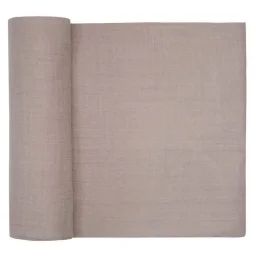 Maxi Lange En Double Gaze À Carreaux 120 X 120 Cm Taupe Violet