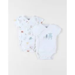 Set De 2 Bodys Coton Blanc