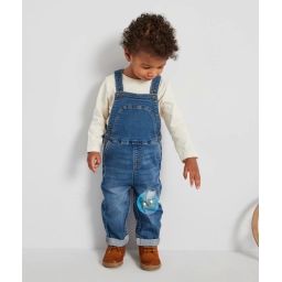 Salopette en jean bébé garçon low impact –  – Soldes